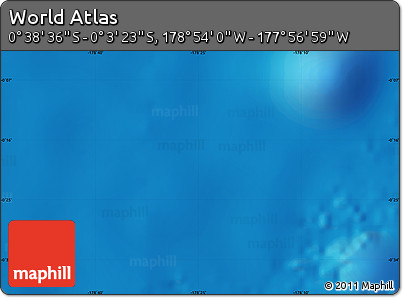 Physical Map of the Area around 0° 21' 0" S, 178° 25' 30" W