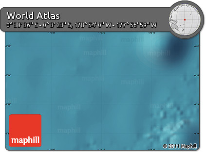 Satellite Map of the Area around 0° 21' 0" S, 178° 25' 30" W