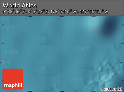 Satellite Map of the Area around 0° 21' 0" S, 178° 25' 30" W