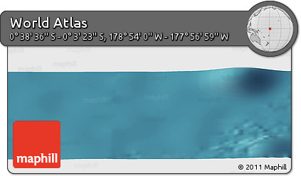 Satellite Panoramic Map of the Area around 0° 21' 0" S, 178° 25' 30" W