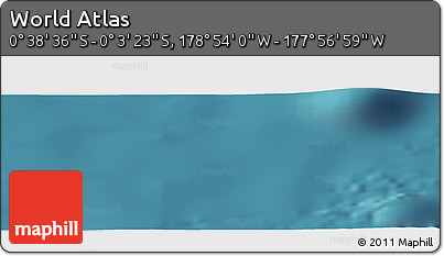 Satellite Panoramic Map of the Area around 0° 21' 0" S, 178° 25' 30" W
