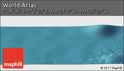 Satellite Panoramic Map of the Area around 0° 21' 0" S, 178° 25' 30" W
