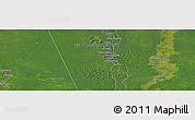 Satellite Panoramic Map of the area around 0° 21' 0" S, 17° 4' 30" E