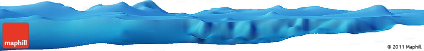 Physical Horizon Map of the Area around 0° 21' 0" S, 17° 46' 29" W