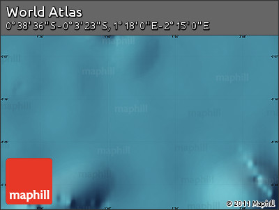 Satellite Map of the Area around 0° 21' 0" S, 1° 46' 29" E