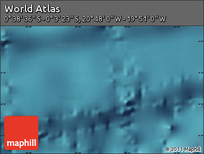 Satellite Map of the Area around 0° 21' 0" S, 20° 19' 30" W