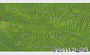Satellite 3D Map of the area around 0° 21' 0" S, 21° 19' 30" E