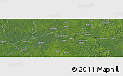 Satellite Panoramic Map of the area around 0° 21' 0" S, 23° 52' 30" E