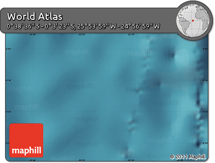 Satellite Map of the Area around 0° 21' 0" S, 25° 25' 29" W