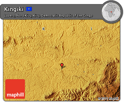 Physical Map of Kingiki