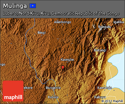Physical Map of Mulinga