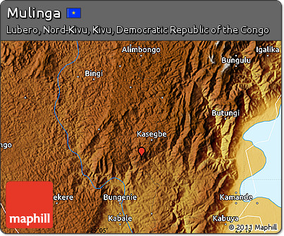 Physical Map of Mulinga