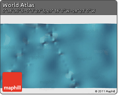 Satellite 3D Map of the Area around 0° 21' 0" S, 28° 49' 30" W