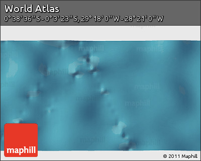 Satellite 3D Map of the Area around 0° 21' 0" S, 28° 49' 30" W