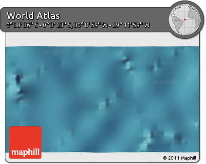 Satellite 3D Map of the Area around 0° 21' 0" S, 29° 40' 29" W
