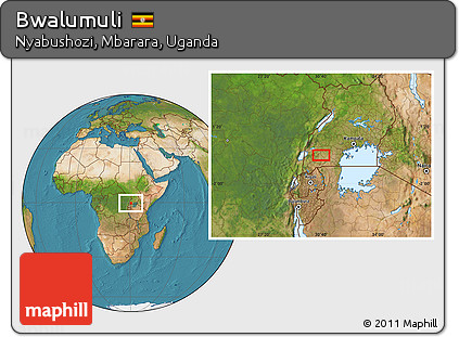 Satellite Location Map of Bwalumuli