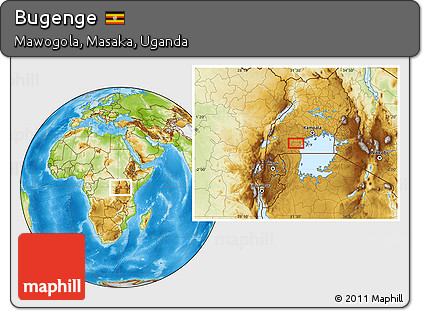 Physical Location Map of Bugenge