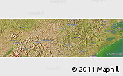 Satellite Panoramic Map of the area around 0° 21' 0" S, 31° 31' 29" E