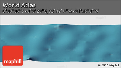 Satellite Panoramic Map of the Area around 0° 21' 0" S, 32° 13' 30" W