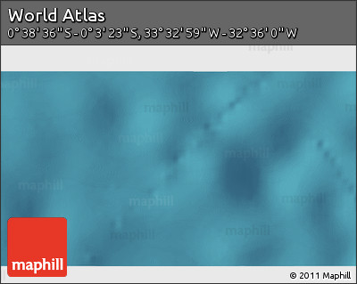 Satellite 3D Map of the Area around 0° 21' 0" S, 33° 4' 30" W