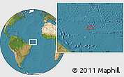 Satellite Location Map of the area around 0° 21' 0" S, 33° 4' 30" W