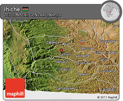 Satellite 3D Map of Ihithe