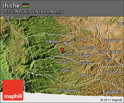 Satellite 3D Map of Ihithe