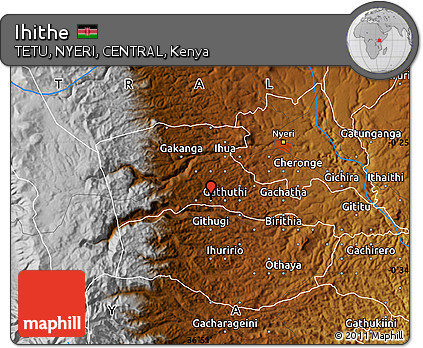 Physical Map of Ihithe