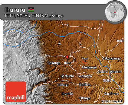 Physical Map of Ihururu