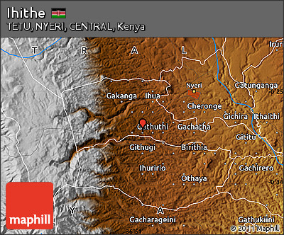 Physical Map of Ihithe