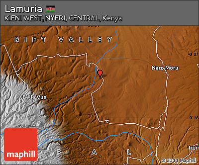Physical Map of Lamuria
