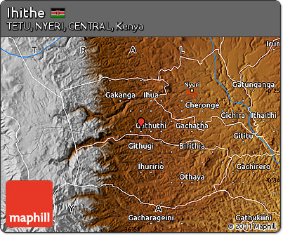Physical Map of Ihithe