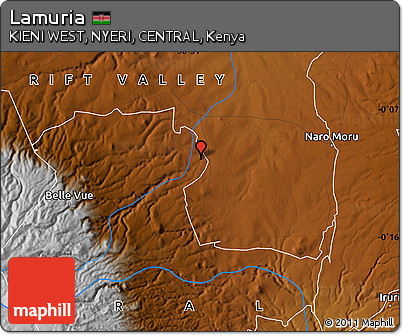 Physical Map of Lamuria