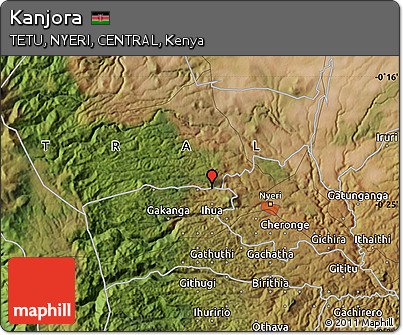Satellite Map of Kanjora
