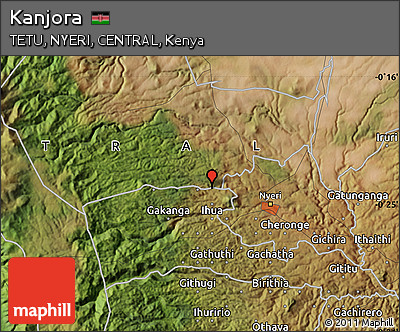 Satellite Map of Kanjora