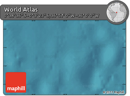 Satellite Map of the Area around 0° 21' 0" S, 36° 28' 30" W