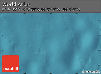 Satellite Map of the Area around 0° 21' 0" S, 36° 28' 30" W