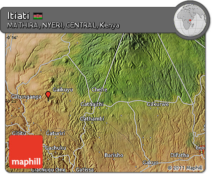 Satellite Map of Itiati
