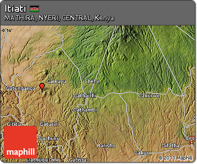 Satellite Map of Itiati