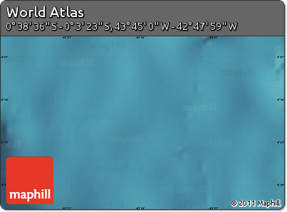 Satellite Map of the Area around 0° 21' 0" S, 43° 16' 29" W