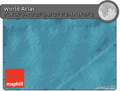 Satellite Map of the Area around 0° 21' 0" S, 46° 49' 30" E