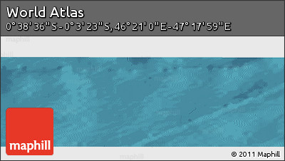 Satellite Panoramic Map of the Area around 0° 21' 0" S, 46° 49' 30" E