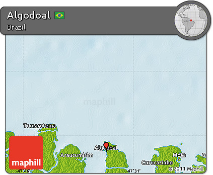 Physical Map of Algodoal