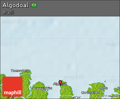 Physical Map of Algodoal