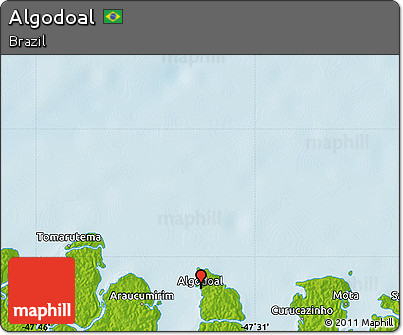 Physical Map of Algodoal