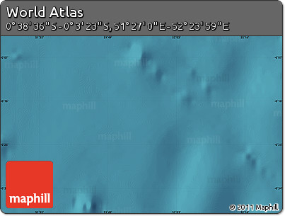 Satellite Map of the Area around 0° 21' 0" S, 51° 55' 29" E