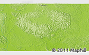 Physical 3D Map of the area around 0° 21' 0" S, 57° 43' 30" W