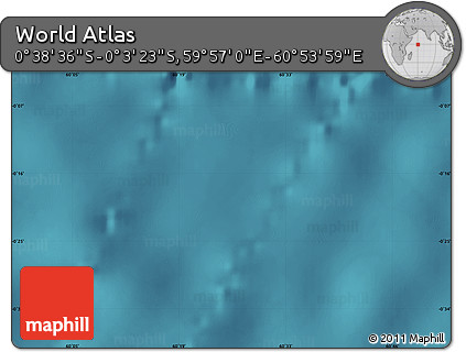 Satellite Map of the Area around 0° 21' 0" S, 60° 25' 29" E