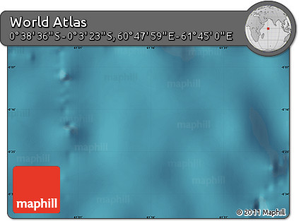 Satellite Map of the Area around 0° 21' 0" S, 61° 16' 29" E