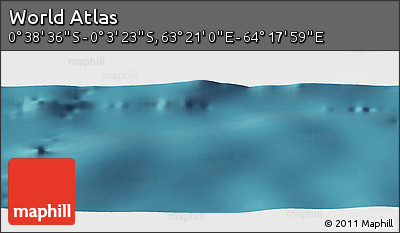 Satellite Panoramic Map of the Area around 0° 21' 0" S, 63° 49' 30" E